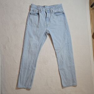 Levi 501 Jeans Light Wash Waist 31 Length 30